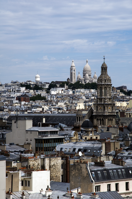 Point de vue sur Paris - Montmartre