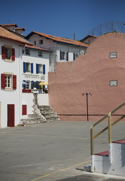 Le fronton de Bidart Le fronton de Bidart