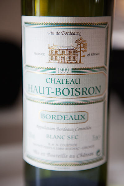 Bordeaux Haut-Boisron de 1999