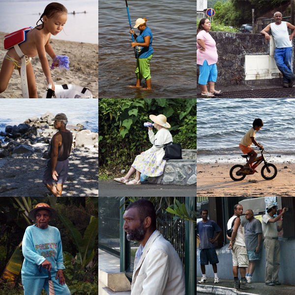 Les habitants de la Réunion