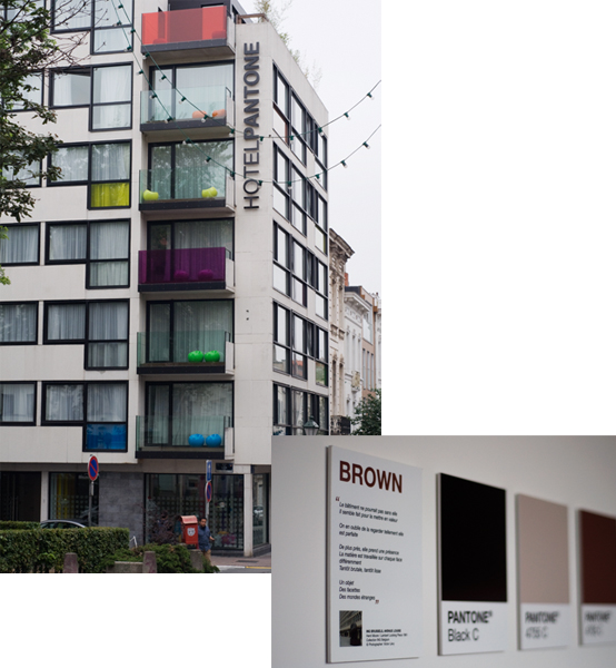 Hotel Pantone à Bruxelles Ixelles Hotel Pantone à Bruxelles Ixelles