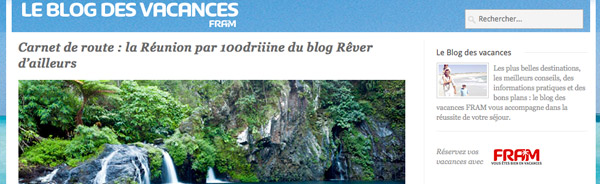 Interview carnet de route sur la Réunion