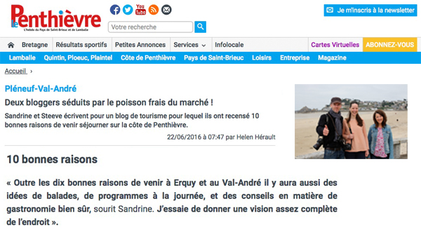 Le Penthièvre Juin 2016