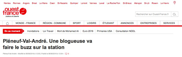 Ouest-France Juin 2016