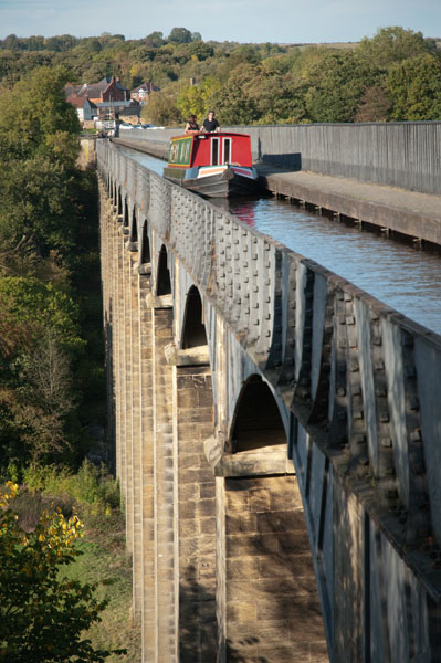 Hauteur de l'Aqueduc de Pontcysyllte Hauteur de l'Aqueduc de Pontcysyllte