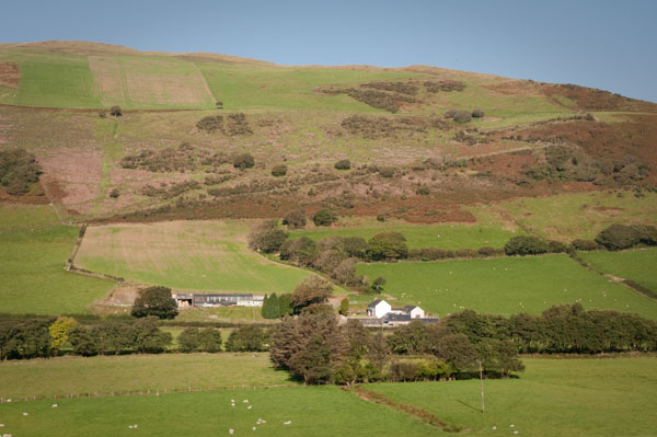 Le paysage au niveau de Dolgoch Le paysage au niveau de Dolgoch