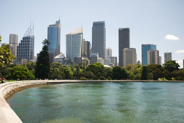 Aperçu de la ville de sydney et ses buildings