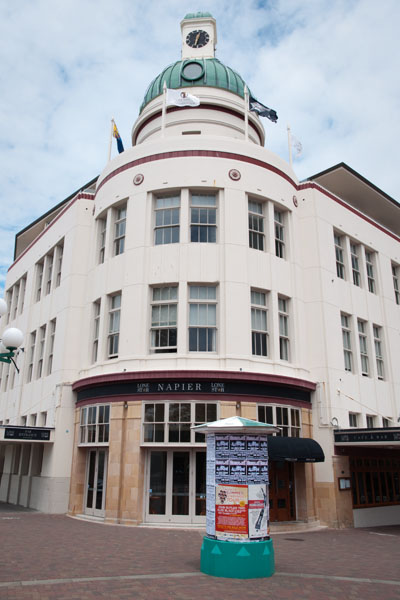 Architecture Art Déco Napier Nouvelle Zélande