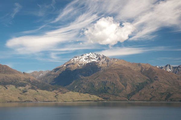 Point de vue sur le Lake Wanaka