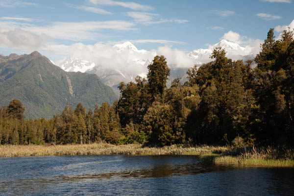Lake Matheson région de Fox Glacier