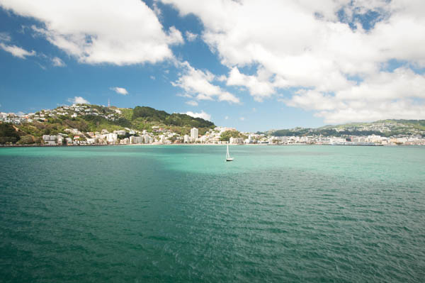 Quitter Wellington en ferry