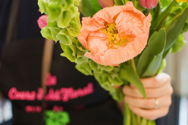 Composition florale de Yannick Suznjev