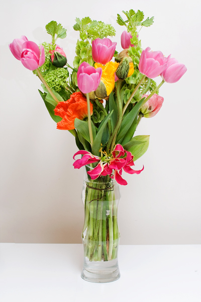 Réalisation d'une composition florale avec Yannick Suznjev