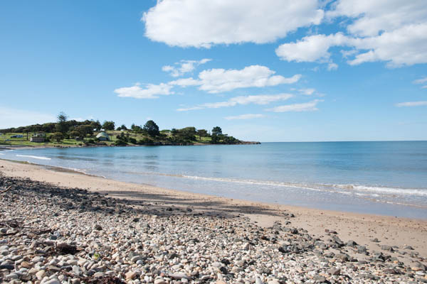 Plage de Bluff à Devonport Plage de Bluff à Devonport