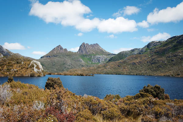 Dove lake randonnée Craddle Moutain Tasmanie