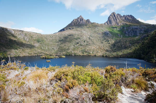 Dove lake randonnée Craddle Moutain Tasmanie