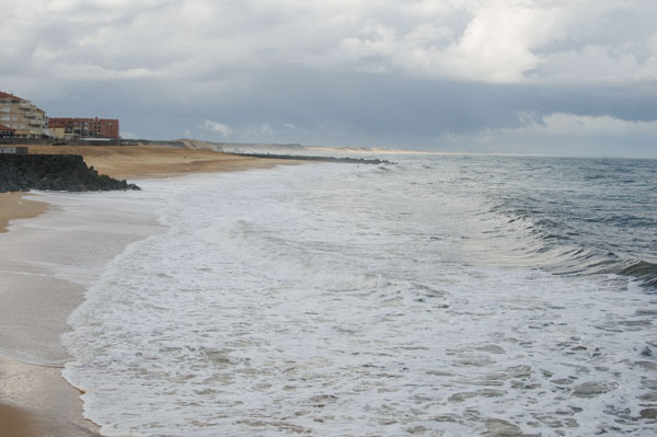 Plage de capbreton le matin Plage de capbreton le matin