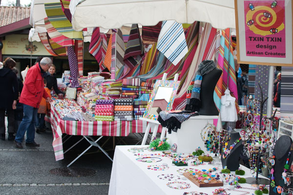 Le marché du dimanche à Hossegor Le marché du dimanche à Hossegor