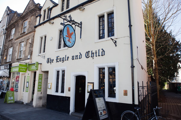 The Eagle and Child - 49 Saint Giles à Oxford
