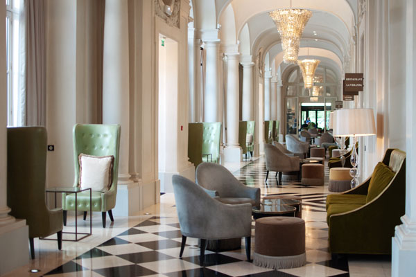 Les salons de l'Hôtel Spa Trianon Palace à Versailles Les salons de l'Hôtel Spa Trianon Palace à Versailles