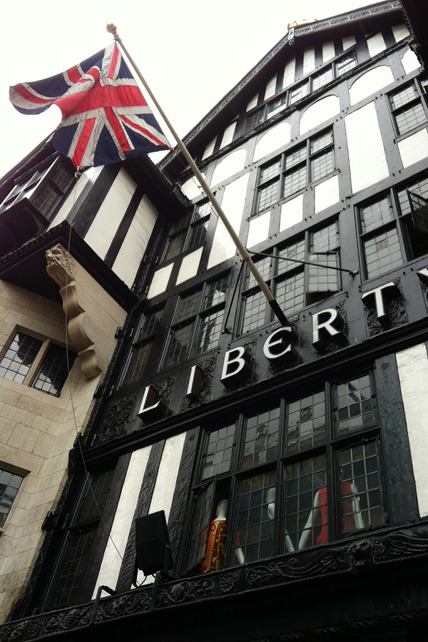 Liberty shopping center Londres Liberty shopping center Londres