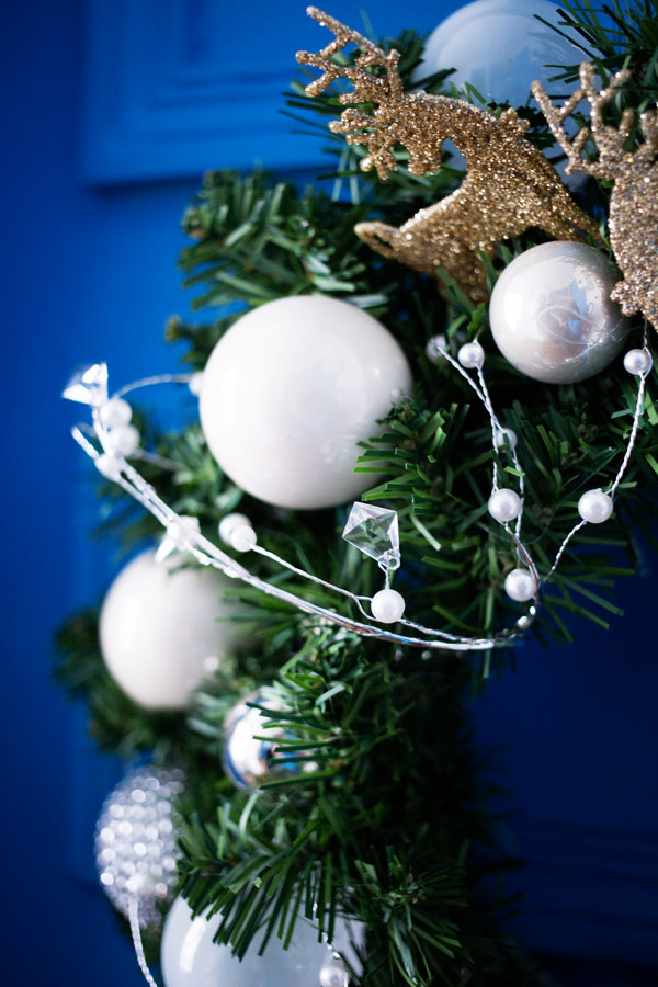 Couronne de Noël avec Truffaut Couronne de Noël avec Truffaut