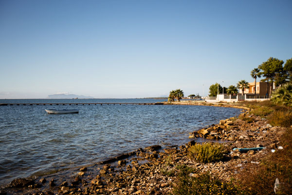 Sur la route vers Trapani en Sicile Sur la route vers Trapani en Sicile