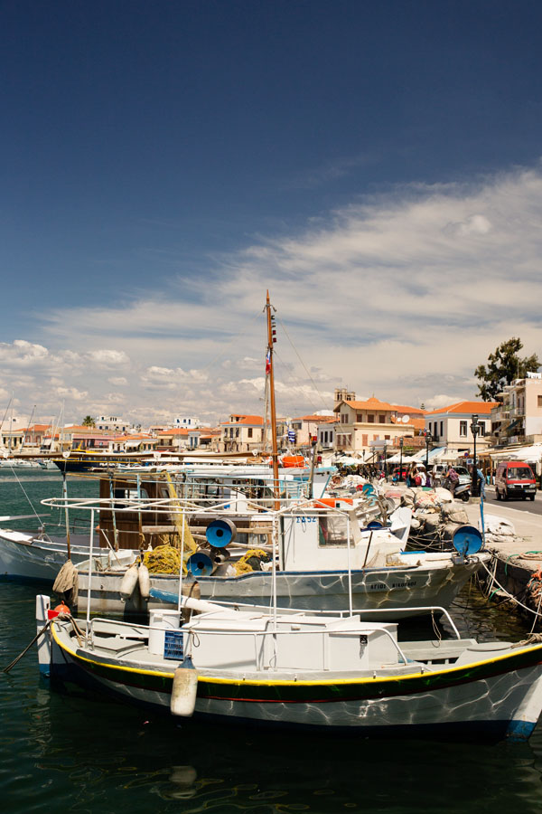 Port d'Egine en Grèce Port d'Egine en Grèce