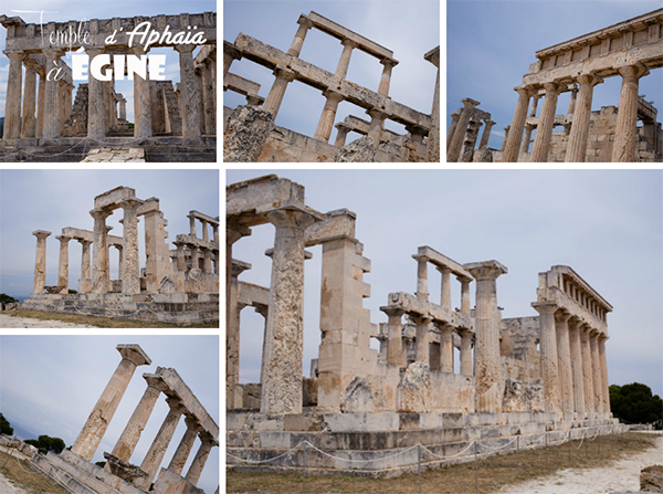 Le temple d'Aphaia sur l'île d'Egine Le temple d'Aphaia sur l'île d'Egine