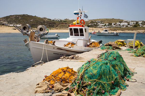 Port de pêche à Agia Anna Port de pêche à Agia Anna