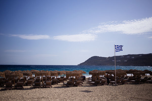 Elia Beach à Mykonos Elia Beach à Mykonos
