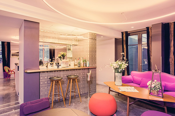 Lobby Hôtel La Belle Juliette Paris