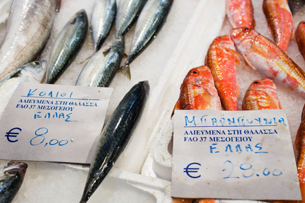 Marché couvert de Thessalonique