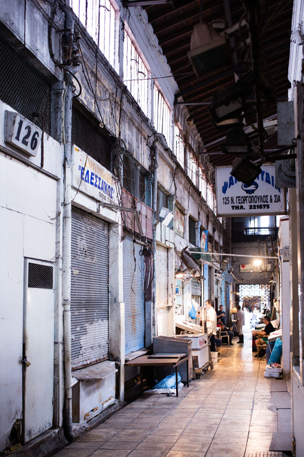 Marché couvert de Thessalonique