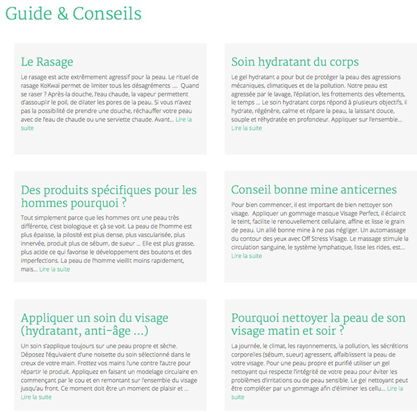 Conseils beauté KoKwai