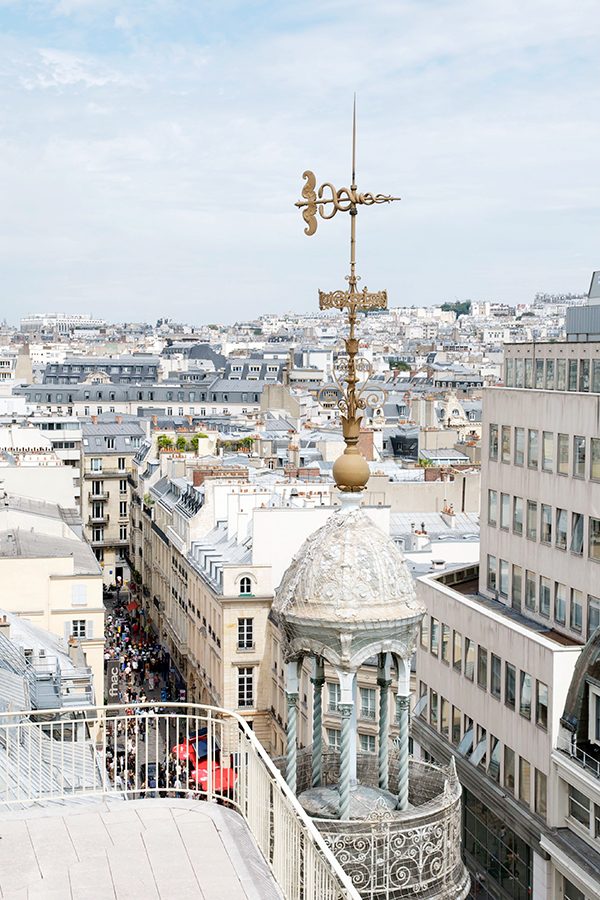 Point de vue panoramique sur Paris