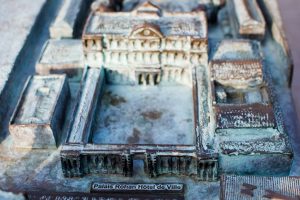 Maquette du Palais Rohan - Hôtel de Ville de Bordeaux