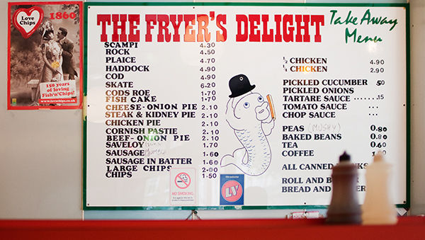 Fish & chips londres the fryer's delight