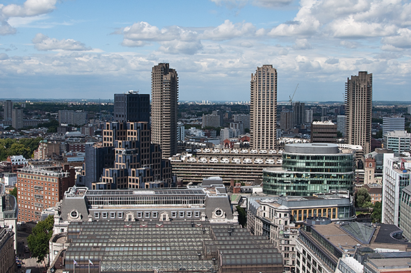 St Paul's Cathedral depuis la Galerie de Pierre