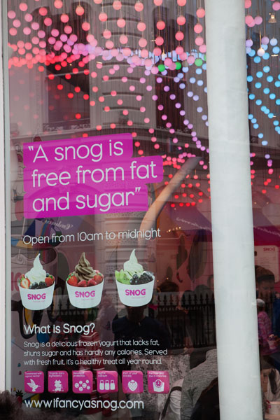 Snog frozen yogurt londres