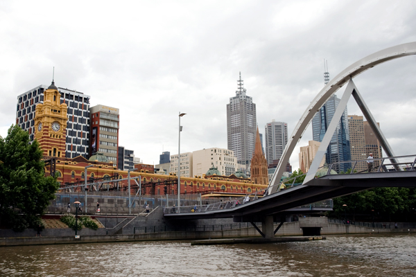 Yarra Pedestrian Bridge Melbourne