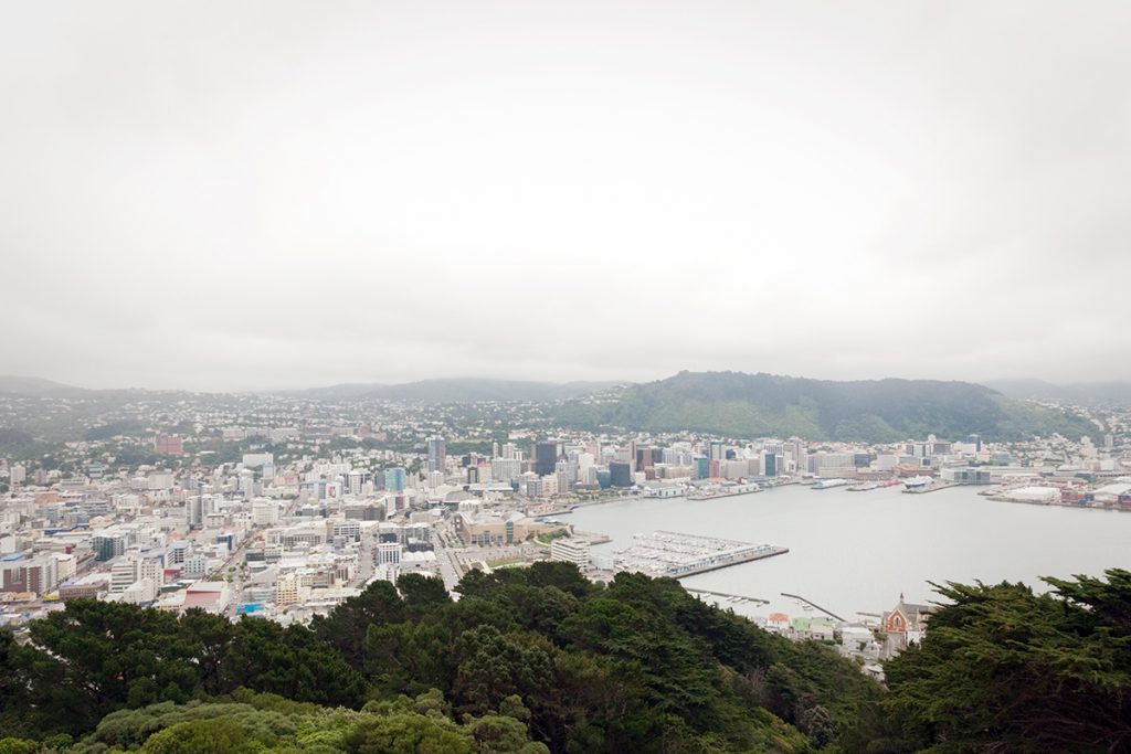 Vue panoramique depuis Mont Victoria, Wellington
