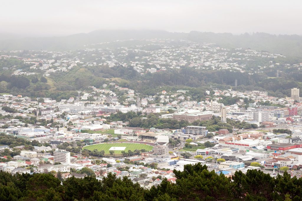 Vue panoramique depuis Mont Victoria, Wellington
