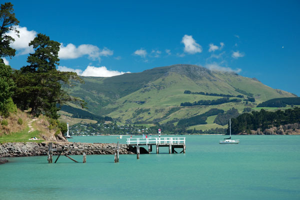 Corsair bay proche de Lyttelton (NZ)