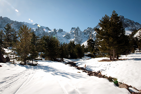 La montagne de Asoc en Corse