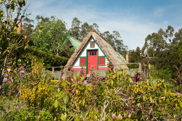 Village de Santana à Madère