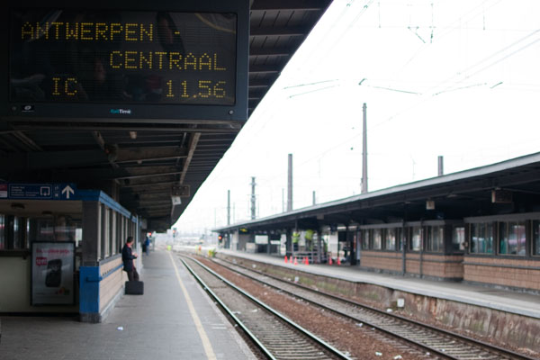 Train Bruxelles à Anvers