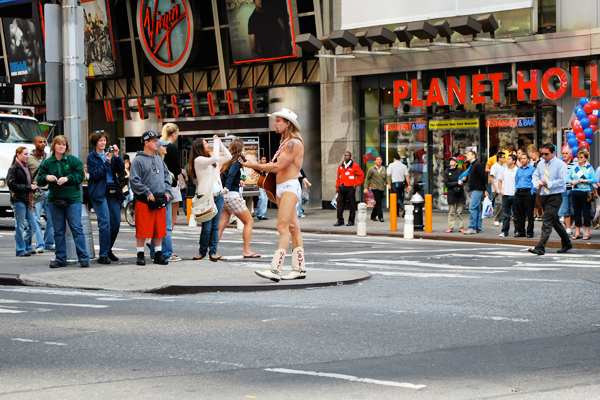 Naked Cowboy New York