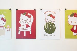 UMAMI Matcha café x Hello Kitty