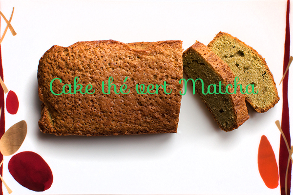 Recette du Cake au thé vert Matcha du Japon